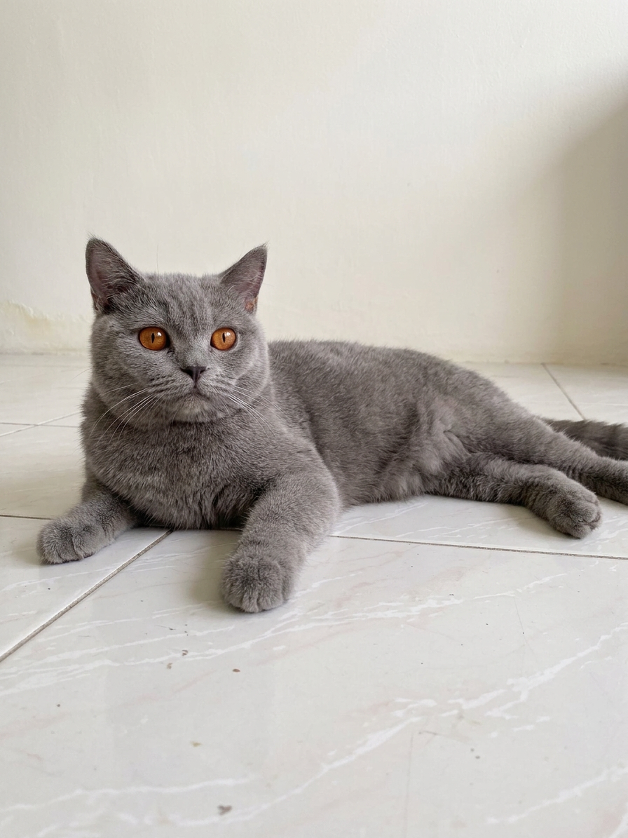 British Shorthair Blue (Abu-Abu): Karakter, Harga, dan Cara Merawatnya